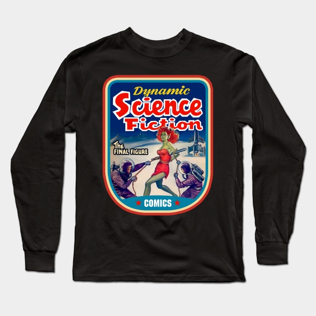 Dynamic Science Fiction Long Sleeve T-Shirt by Trazzo